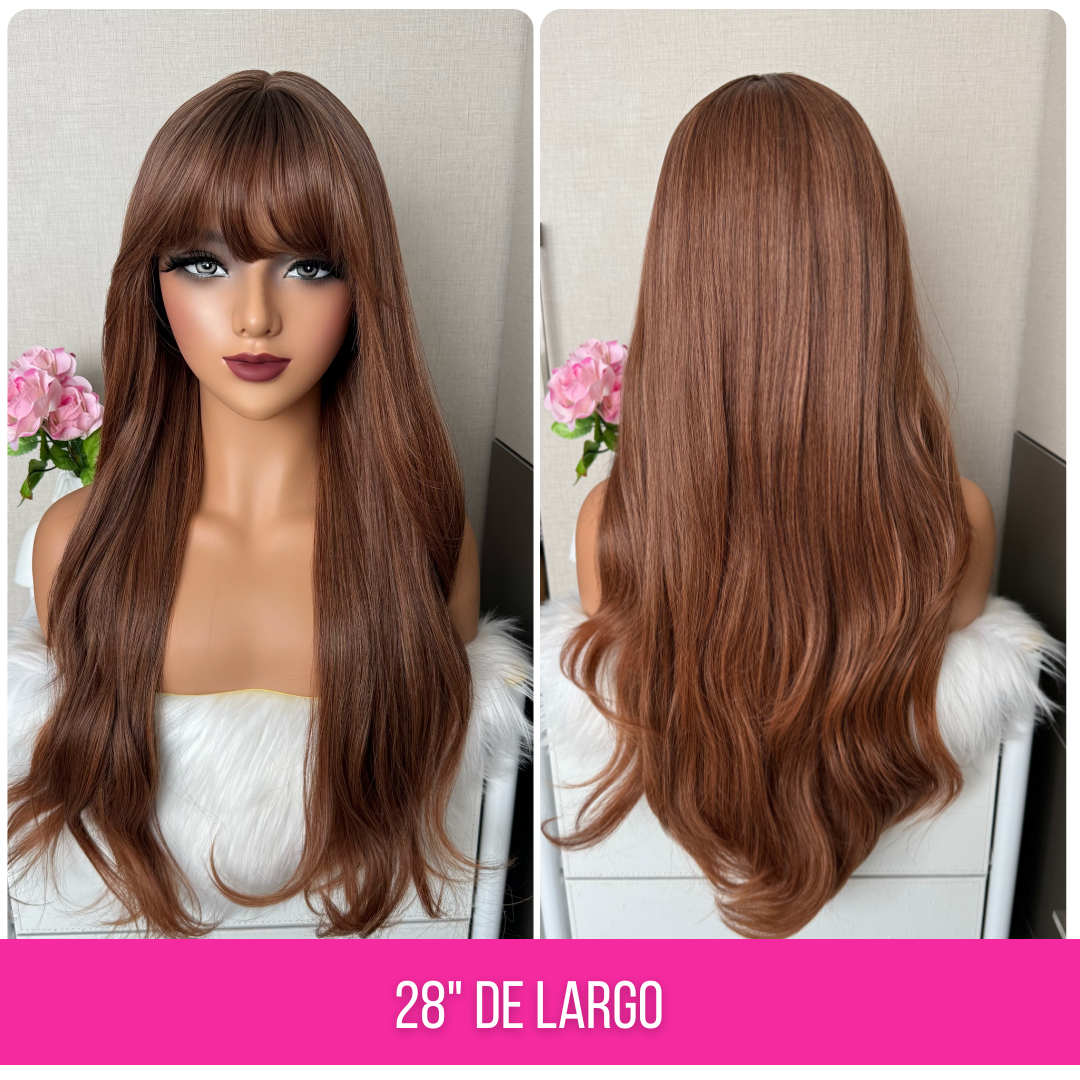 ANDREA T- MARRON COBRIZO