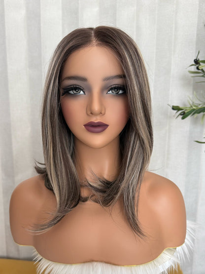 HAILEY T- CASTAÑO MECHAS BEIGE