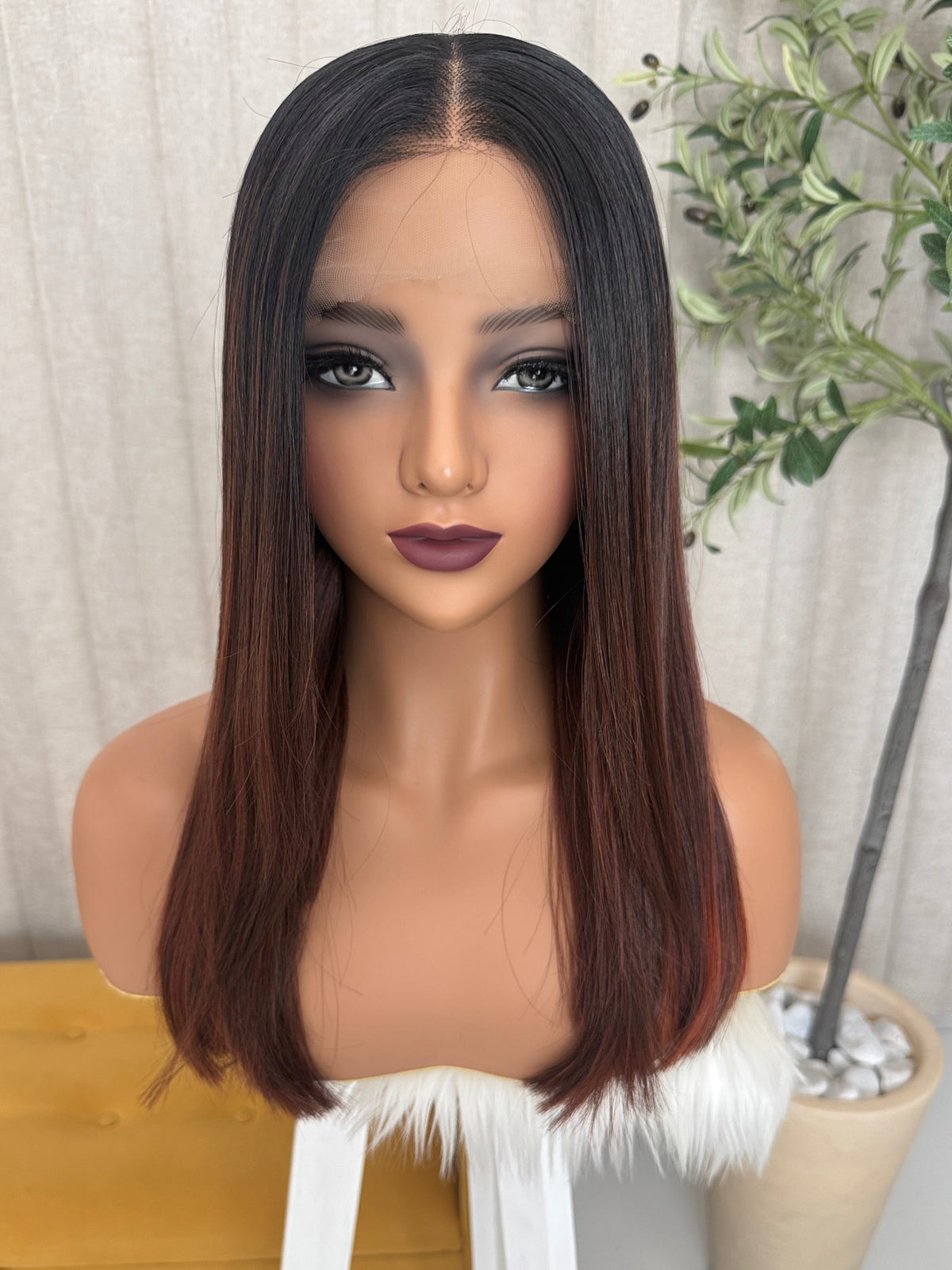 Nara  Rojiza  18” Partido Libre Lace 13*6