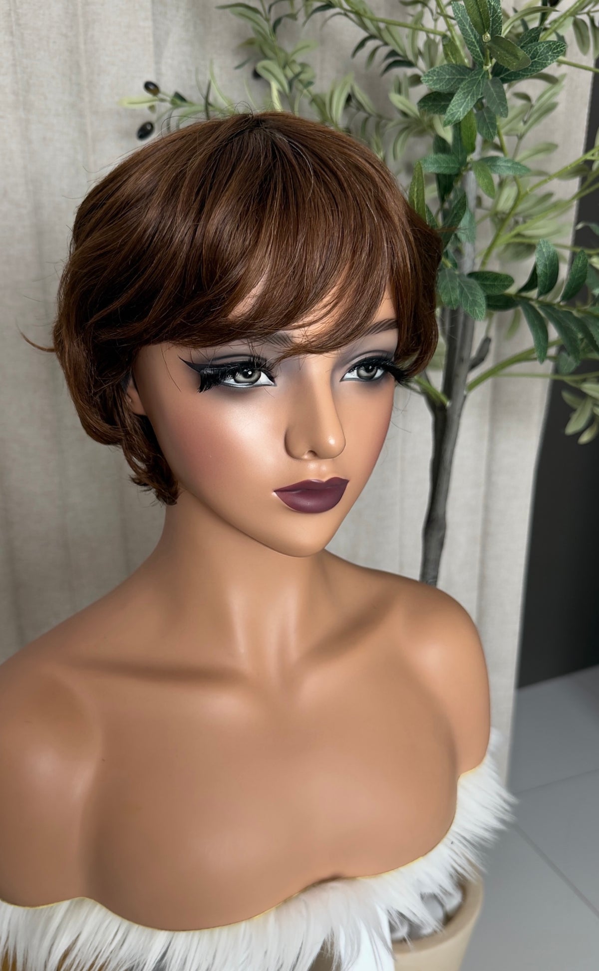 Naza T- Rubio Corte Pixie Gorro Básico