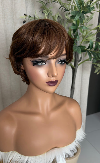 Naza T- Rubio Corte Pixie Gorro Básico