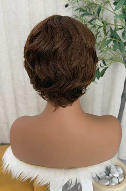 Naza T- Rubio Corte Pixie Gorro Básico