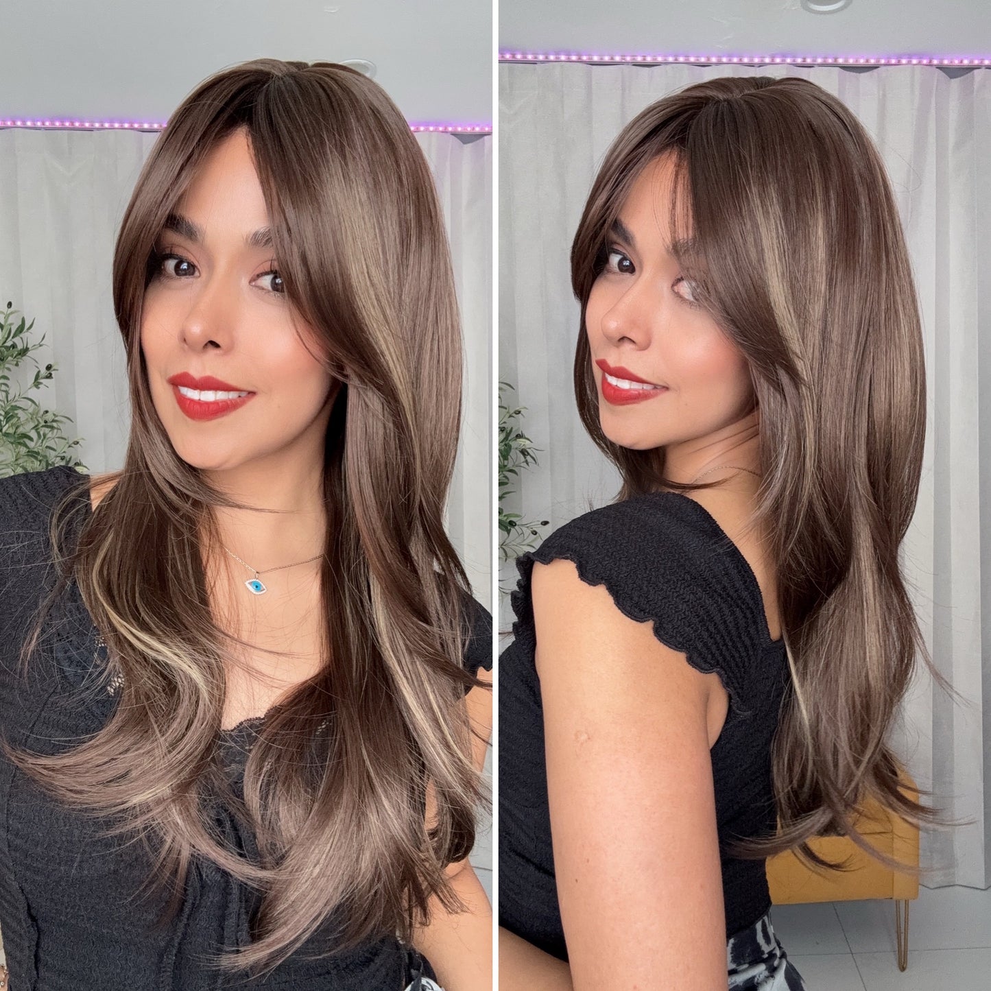 Carlyn moca con Mechas