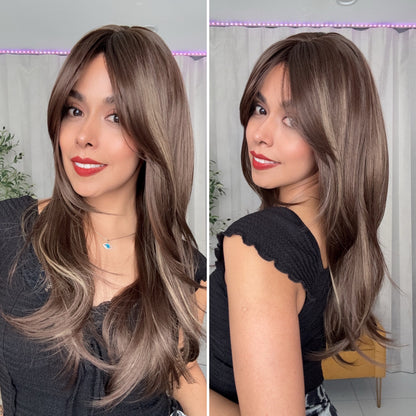 Carlyn moca con Mechas