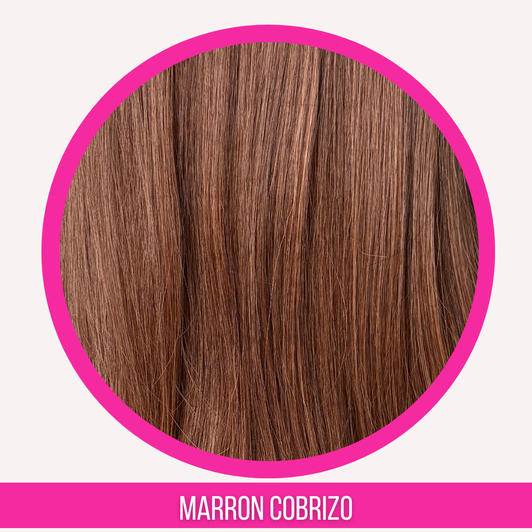ANDREA T- MARRON COBRIZO