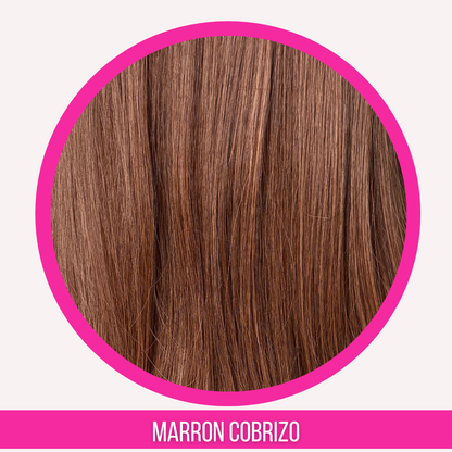 ANDREA T- MARRON COBRIZO