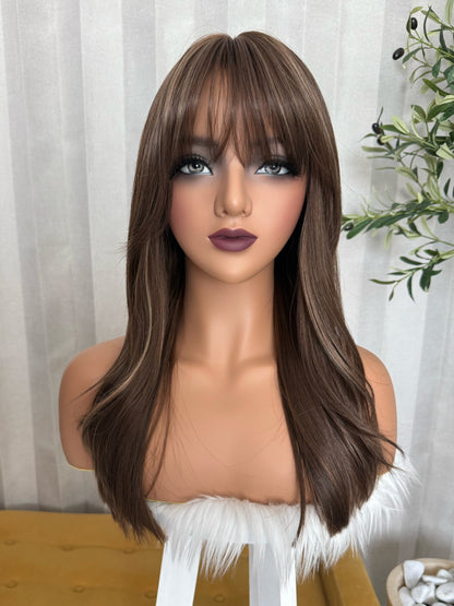 MILY T- CASTAÑO BEIGE