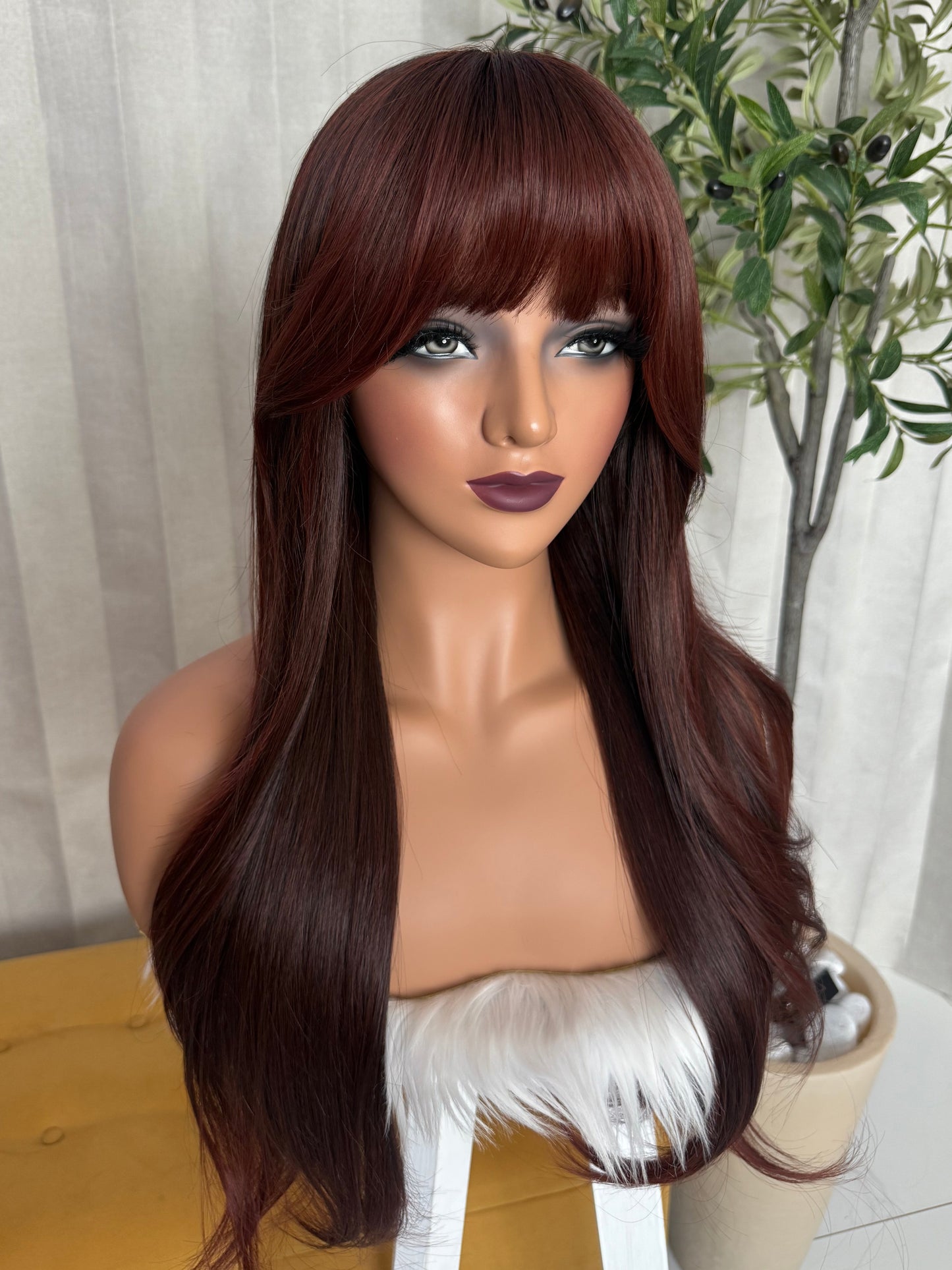 SERAPHINA ROJO CAOBA