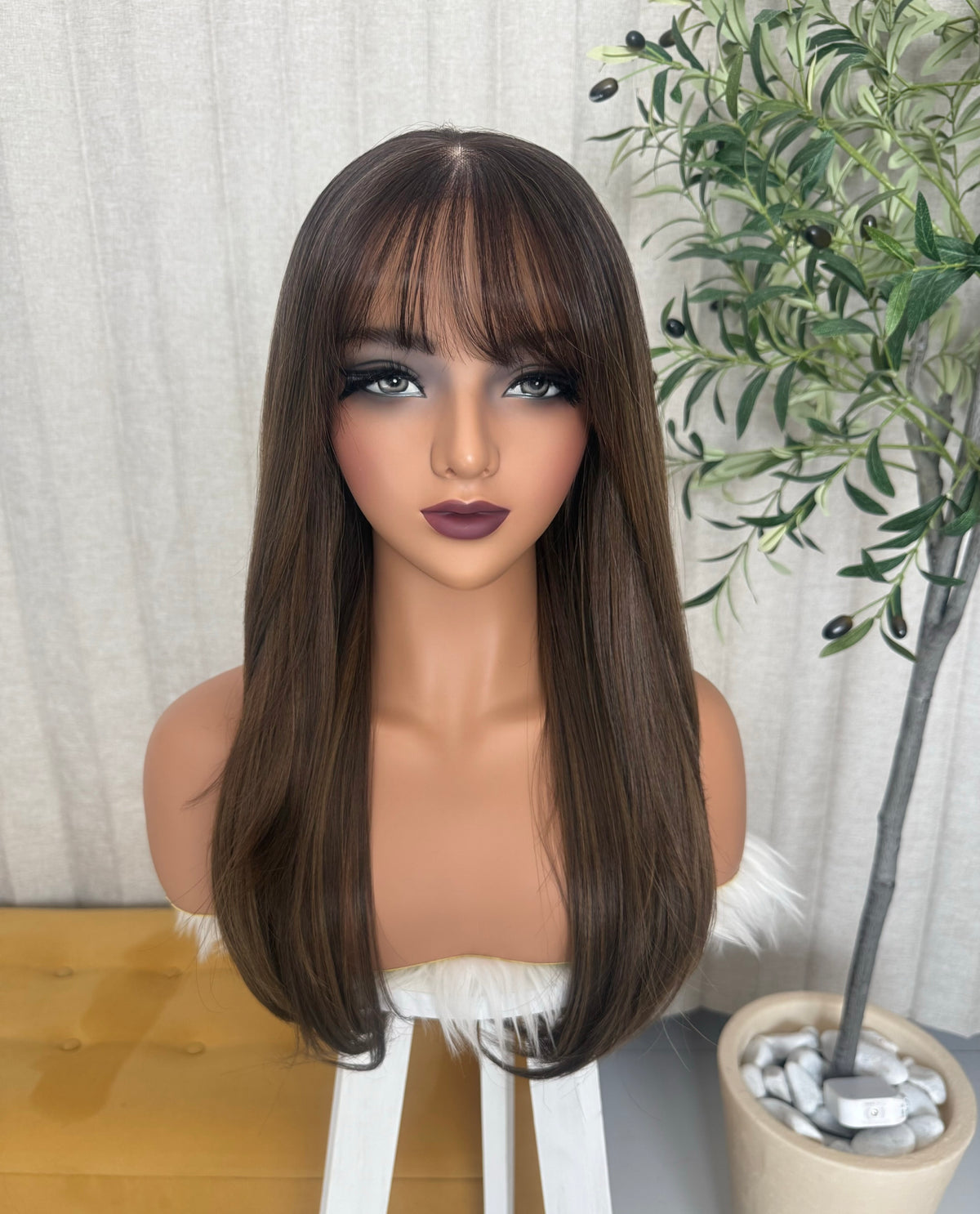 Renata Castaño Cenizo Beige (Mushroom Bronde) 24” Partido Libre 6*4