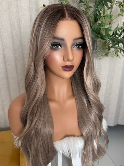 Raelys T-Rubio Ceniz Perlado 26” Partido Libre Lace 13*4