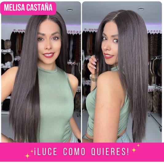 MELISA T-CASTAÑO CHOCOLATE