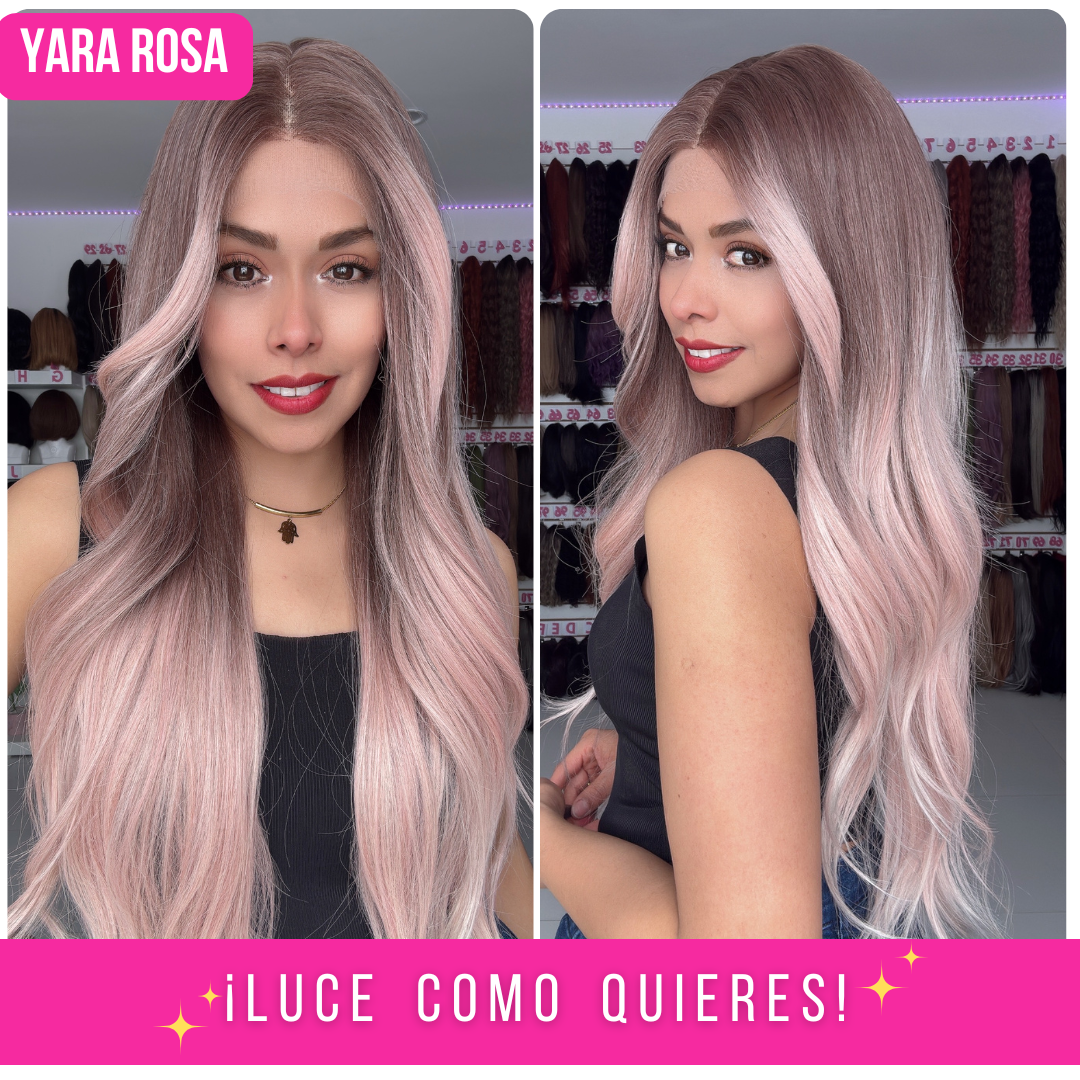 YARA T-PUNTAS ROSAS