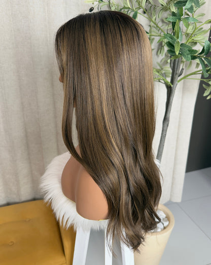 Inna Castaño Cenizo Beige (Mushroom Bronde) 24” Partido libre 13*6